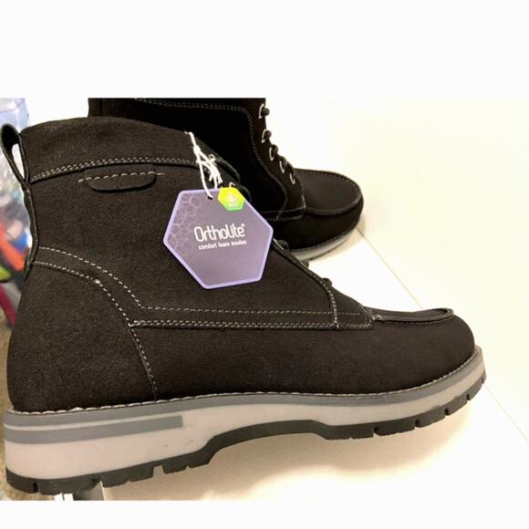 Ulna Mock Toe Boots By Sonoma Men's‎ 11 Black - Picture 7 of 10